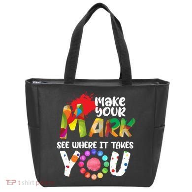 The Dot Day Make Your Mark See Where It Takes You Dot Tote Bag