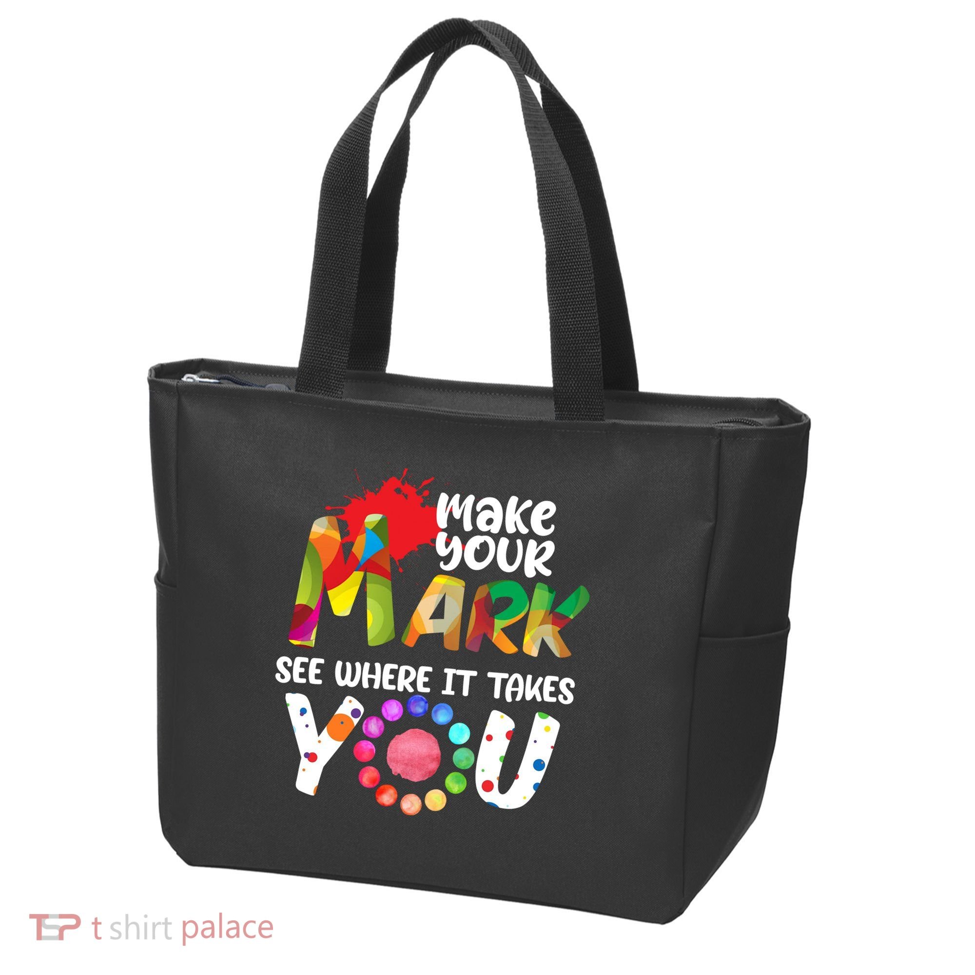 The Dot Day Make Your Mark See Where It Takes You Dot Tote Bag