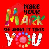 The Dot Day Make Your Mark See Where It Takes You Dot Santa Hat thumb 1
