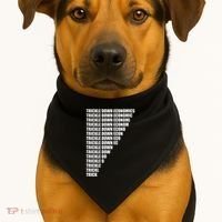 Trickle Down Economics USA-Made Doggie Bandana thumb 1