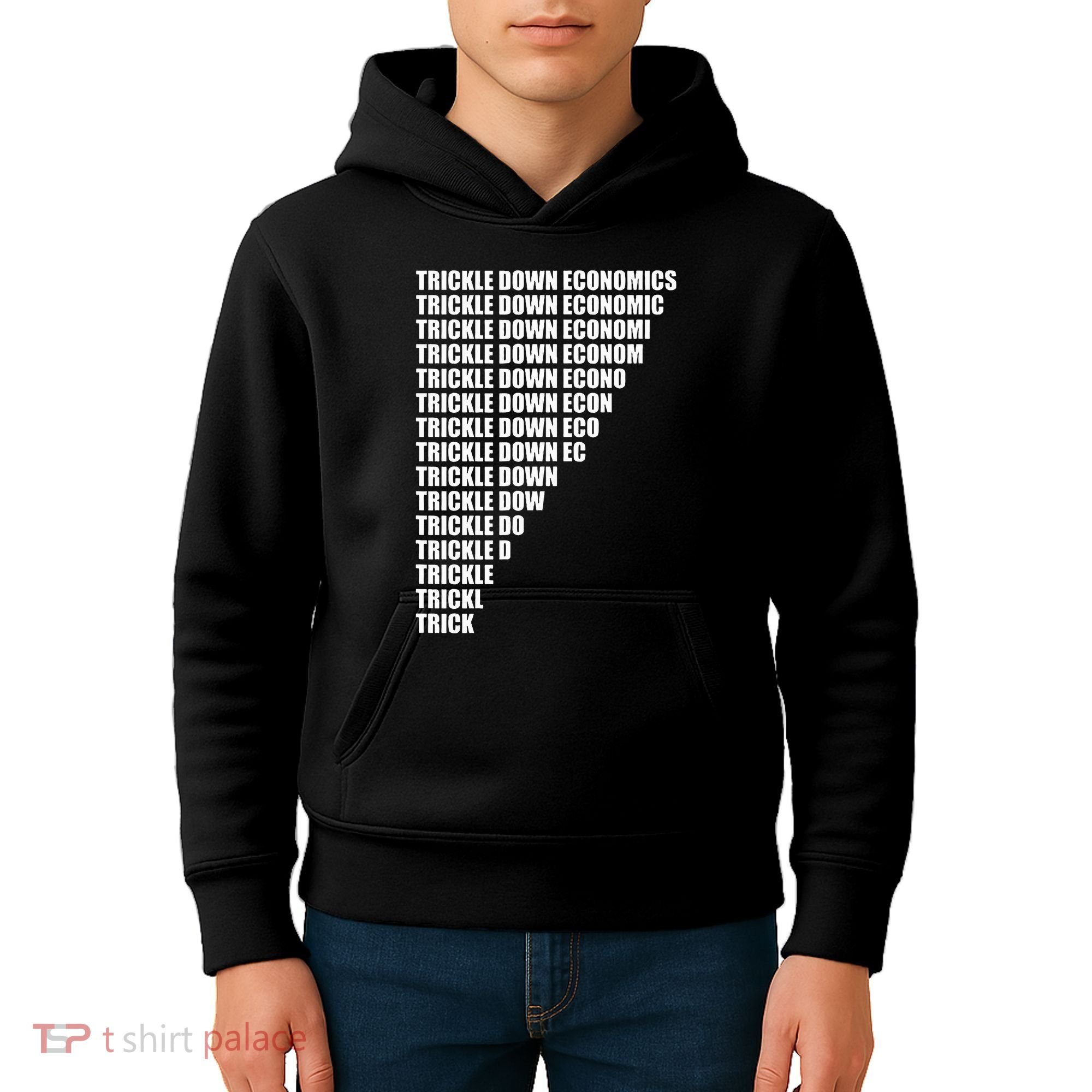 Trickle Down Economics Kids Hoodie