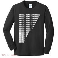 Trickle Down Economics Kids Long Sleeve Shirt thumb 0