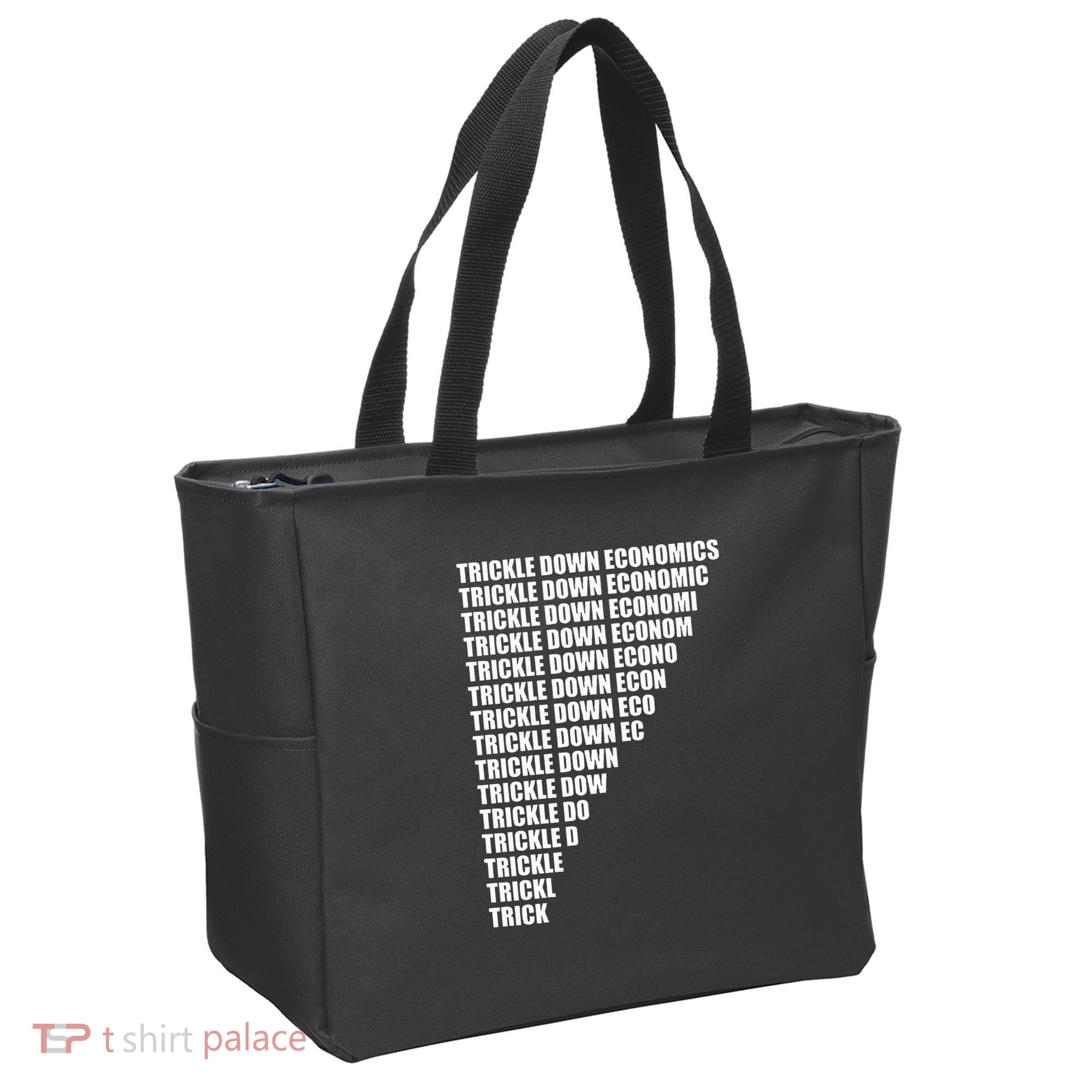 Trickle Down Economics Tote Bag