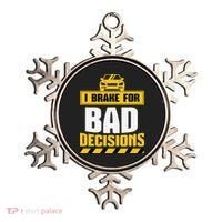 Teacher Driving Education Fun Quote I Brake For Bad Ornament thumb 0