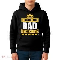 Teacher Driving Education Fun Quote I Brake For Bad Kids Hoodie thumb 4