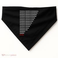 Trickle Down Economics Trick USA-Made Doggie Bandana thumb 0