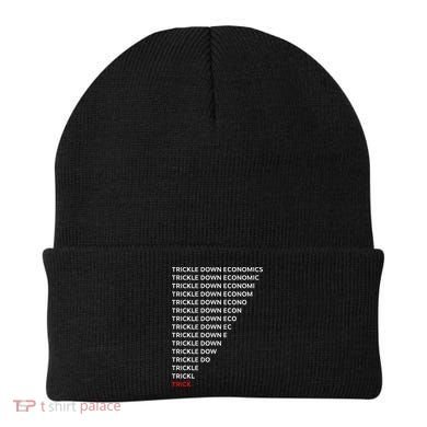 Trickle Down Economics Trick Beanie