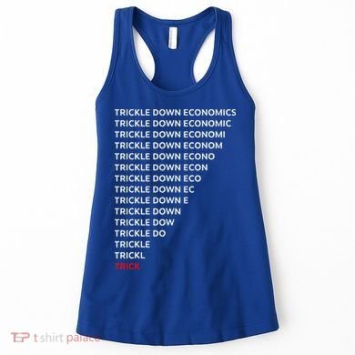 Trickle Down Economics Trick Women's Tank Top