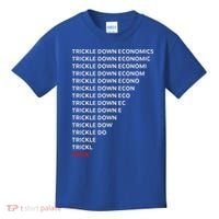 Trickle Down Economics Trick Kids T-Shirt thumb 0