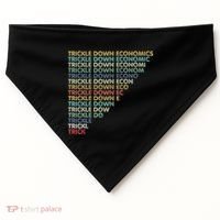 Trickle Down Economics Trick USA-Made Doggie Bandana thumb 0