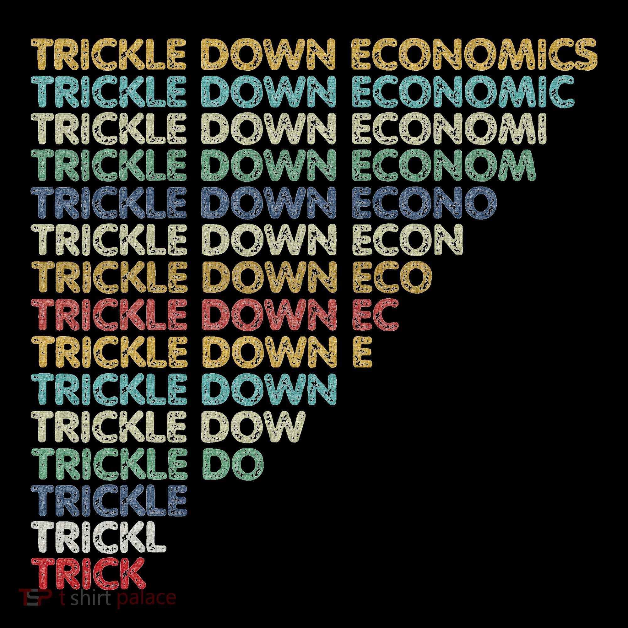 Trickle Down Economics Trick Ornament