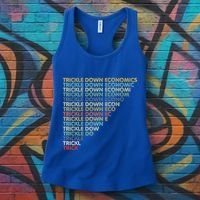 Trickle Down Economics Trick Women's Tank Top thumb 3