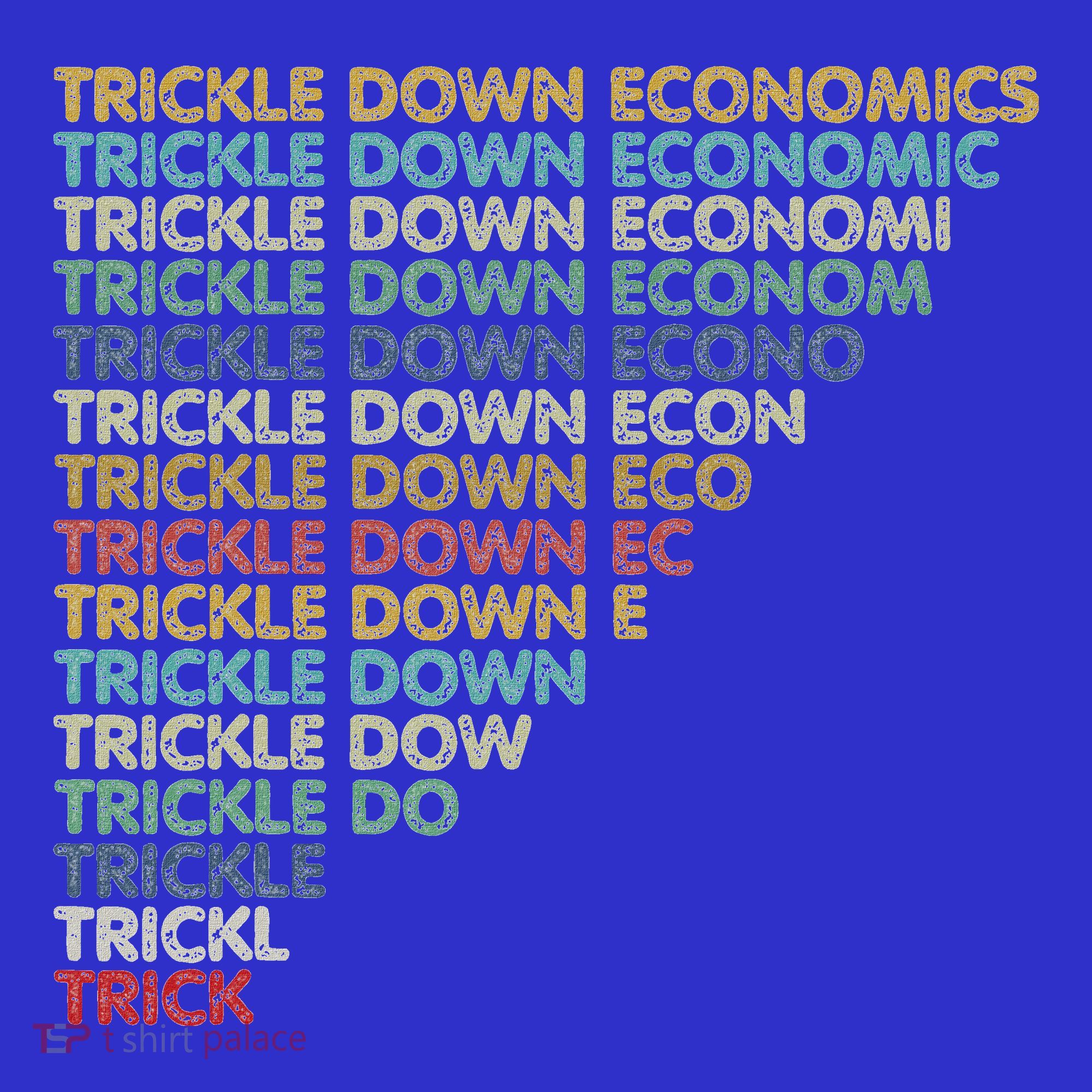 Trickle Down Economics Trick Women's Tank Top