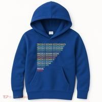 Trickle Down Economics Trick Kids Hoodie thumb 0