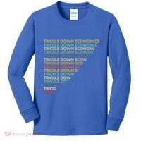 Trickle Down Economics Trick Kids Long Sleeve Shirt thumb 0