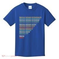 Trickle Down Economics Trick Kids T-Shirt thumb 0