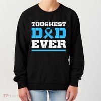 Toughest Dad Ever Prostate Cancer Awareness Support Women's Sweatshirt thumb 0