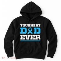 Toughest Dad Ever Prostate Cancer Awareness Support Hoodie thumb 0