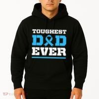 Toughest Dad Ever Prostate Cancer Awareness Support Hoodie thumb 2