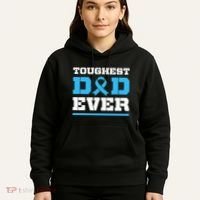 Toughest Dad Ever Prostate Cancer Awareness Support Hoodie thumb 5