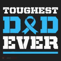 Toughest Dad Ever Prostate Cancer Awareness Support Beanie thumb 2