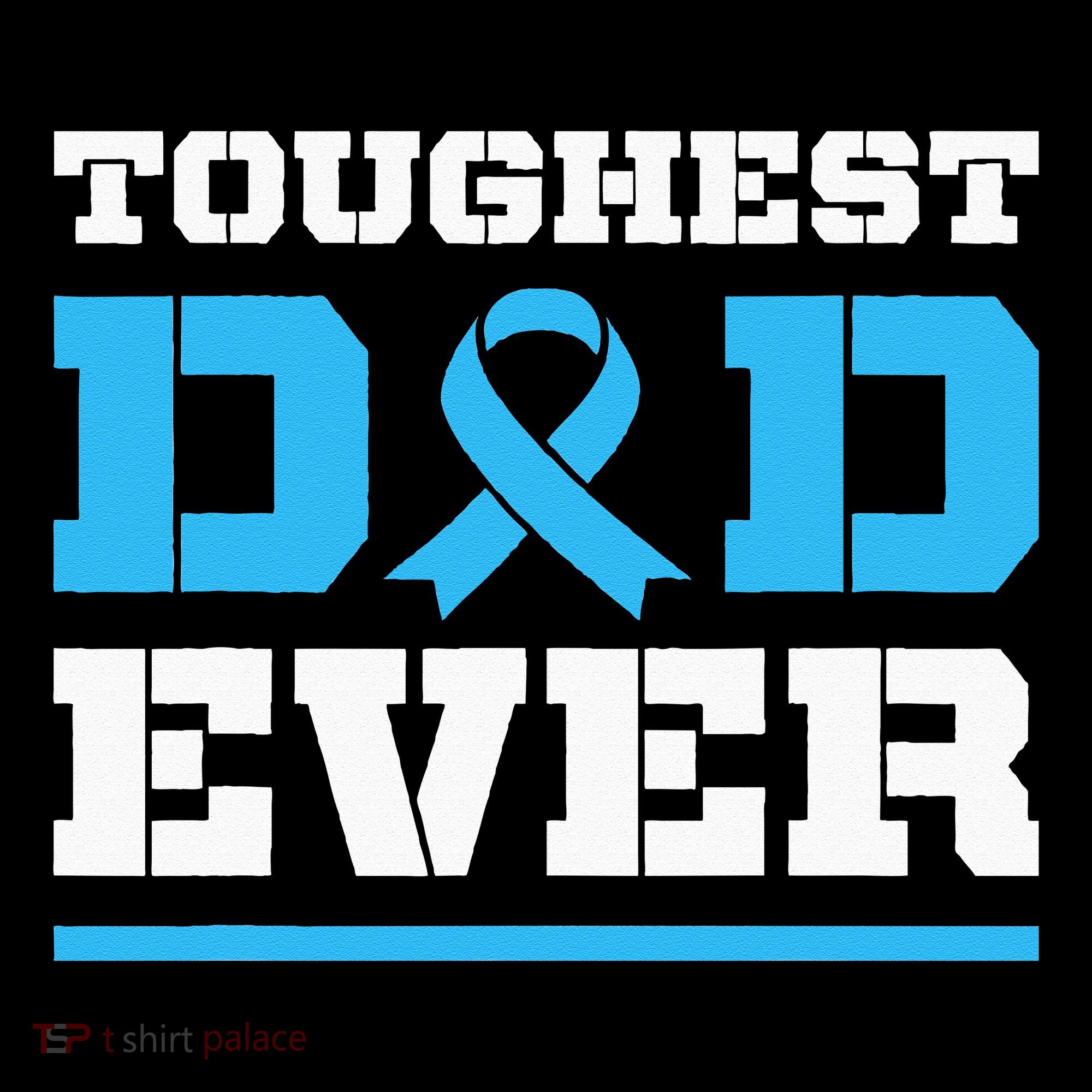 Toughest Dad Ever Prostate Cancer Awareness Support Women's Hoodie