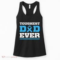 Toughest Dad Ever Prostate Cancer Awareness Support Women's Tank Top thumb 0