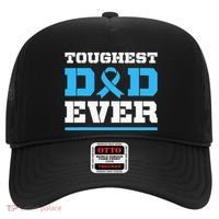 Toughest Dad Ever Prostate Cancer Awareness Support Hat thumb 0