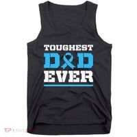Toughest Dad Ever Prostate Cancer Awareness Support Tank Top thumb 0
