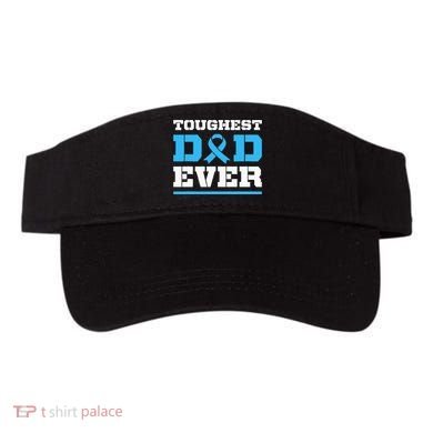 Toughest Dad Ever Prostate Cancer Awareness Support Visor