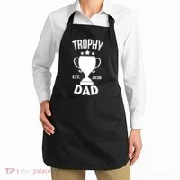 Trophy Dad Est 2026 Apron thumb 2