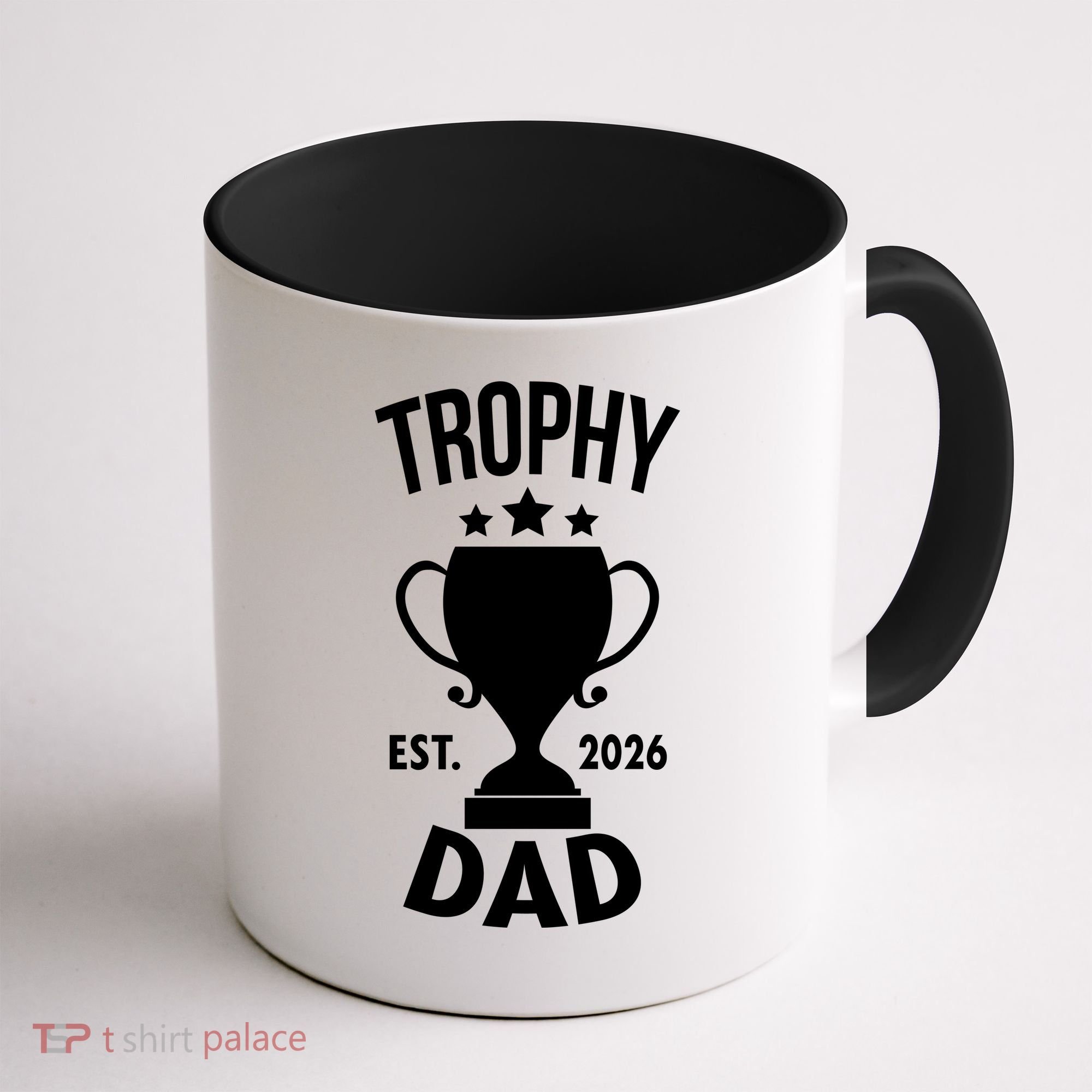 Trophy Dad Est 2026 Coffee Mug