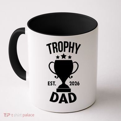 Trophy Dad Est 2026 Coffee Mug