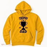 Trophy Dad Est 2026 Hoodie thumb 0