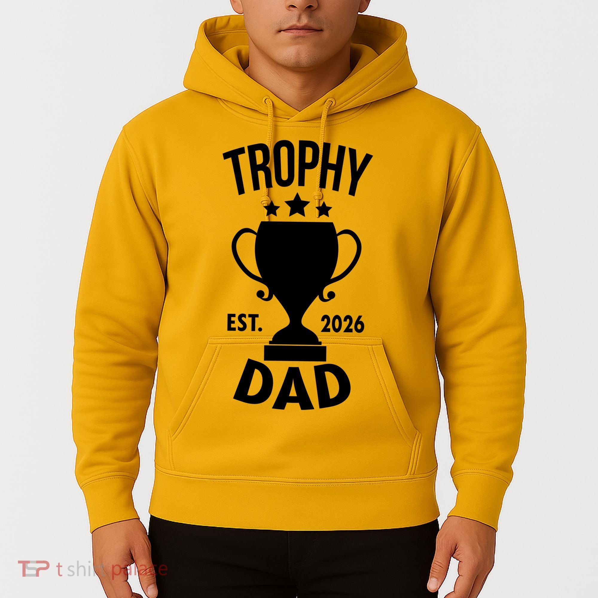 Trophy Dad Est 2026 Hoodie