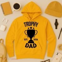 Trophy Dad Est 2026 Hoodie thumb 3