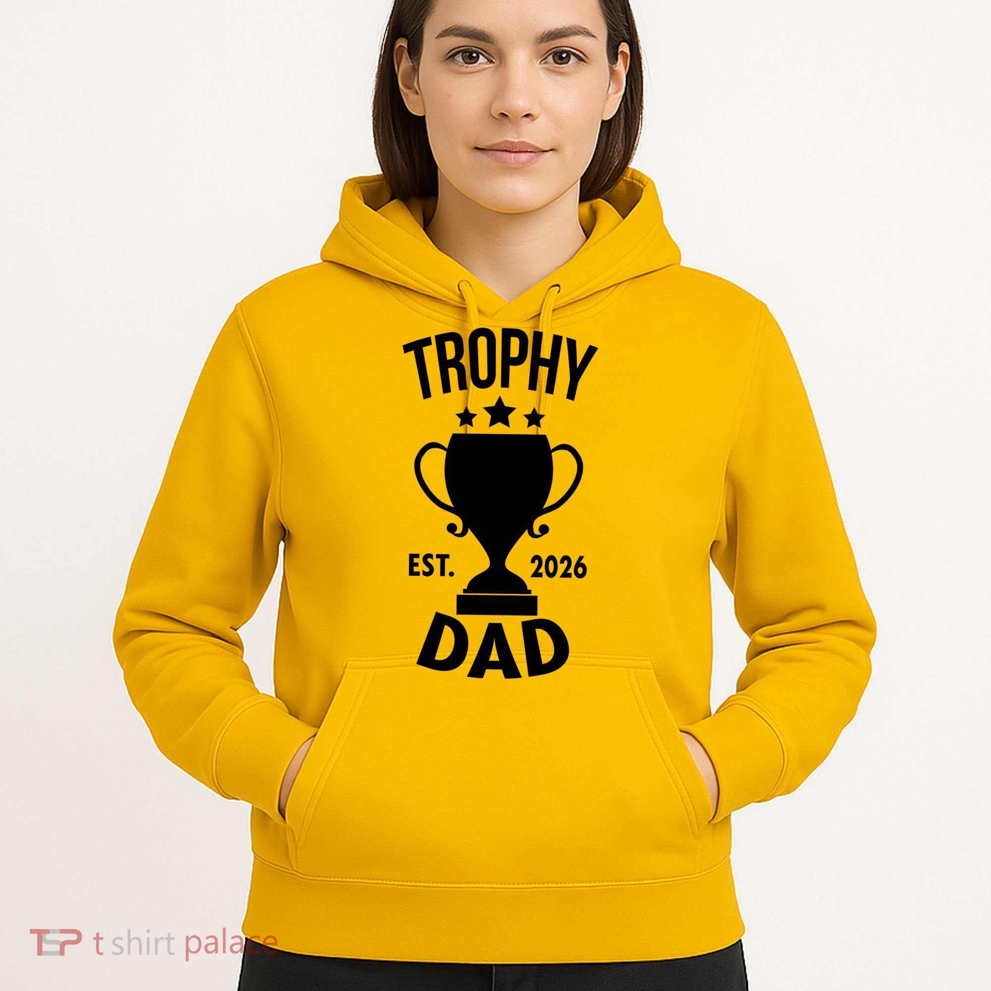 Trophy Dad Est 2026 Hoodie