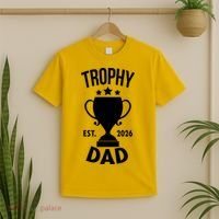 Trophy Dad Est 2026 T-Shirt thumb 2