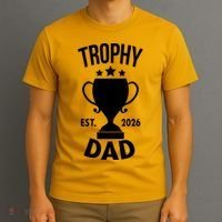 Trophy Dad Est 2026 T-Shirt thumb 3