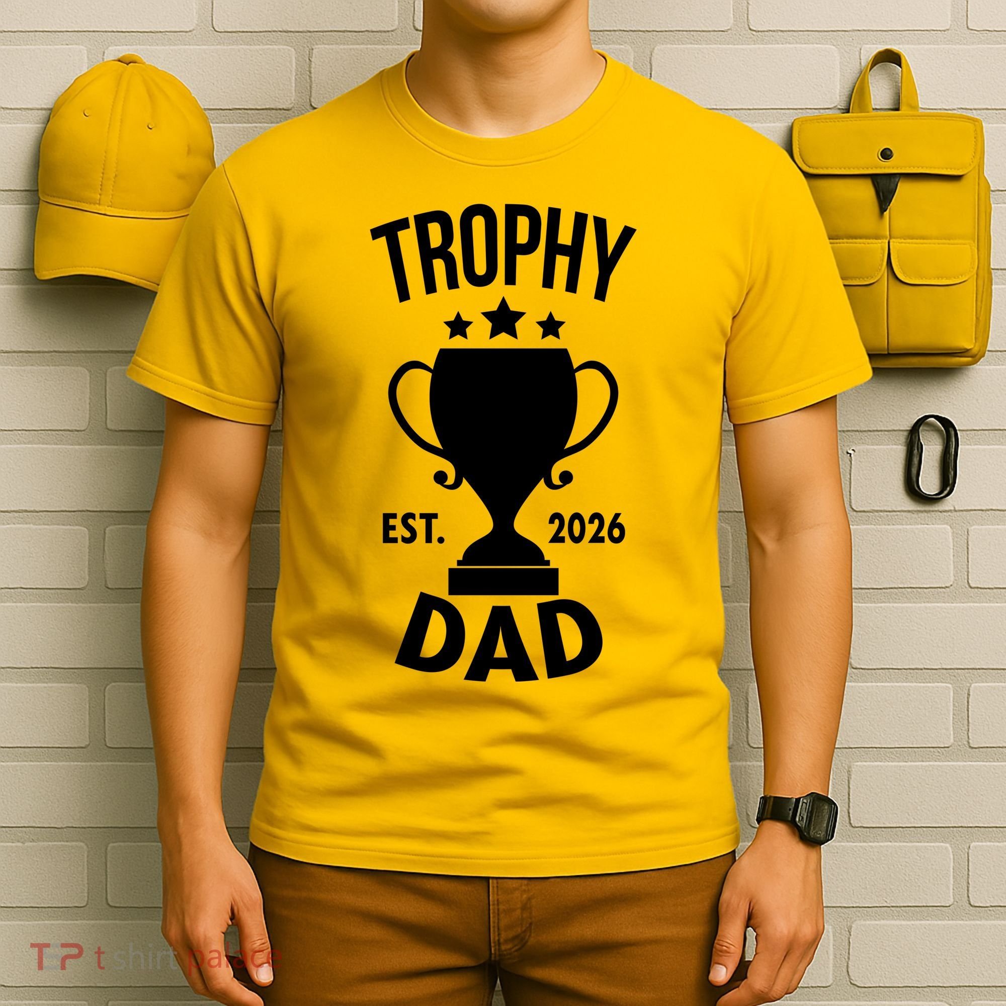Trophy Dad Est 2026 T-Shirt