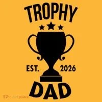 Trophy Dad Est 2026 Hat thumb 2