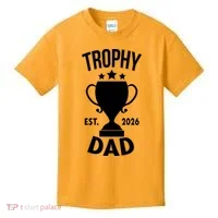 Trophy Dad Est 2026 Kids T-Shirt thumb 0