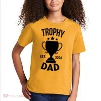 Trophy Dad Est 2026 Kids T-Shirt thumb 2