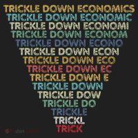 Trickle Down Economics Trick Funny Economic Sarcastic Humor Hat thumb 2