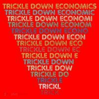 Trickle Down Economics Trick Funny Economic Sarcastic Humor Santa Hat thumb 1