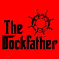 The Dockfather Funny Boating Fishing Boat Dad Captain Boater Meaningful Gift Santa Hat thumb 1