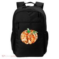 Tie Dye Fall Autumn Pumpkins Backpack thumb 0