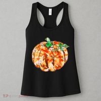 Tie Dye Fall Autumn Pumpkins Women's Tank Top thumb 3