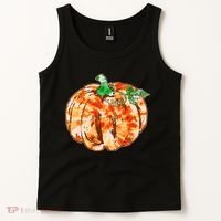 Tie Dye Fall Autumn Pumpkins Tank Top thumb 2