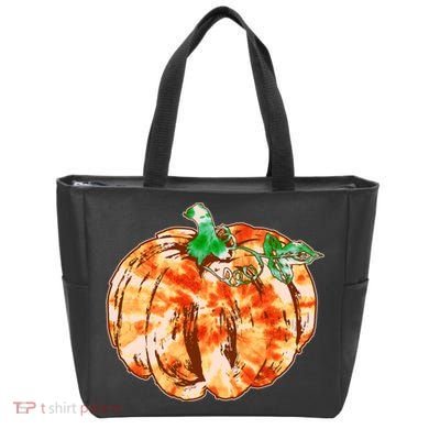 Tie Dye Fall Autumn Pumpkins Bag